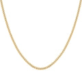 Miami Cuban Chain Necklace in 10K Yellow Gold 22 Inches 6.30 Grams - Sticky add to cart bar