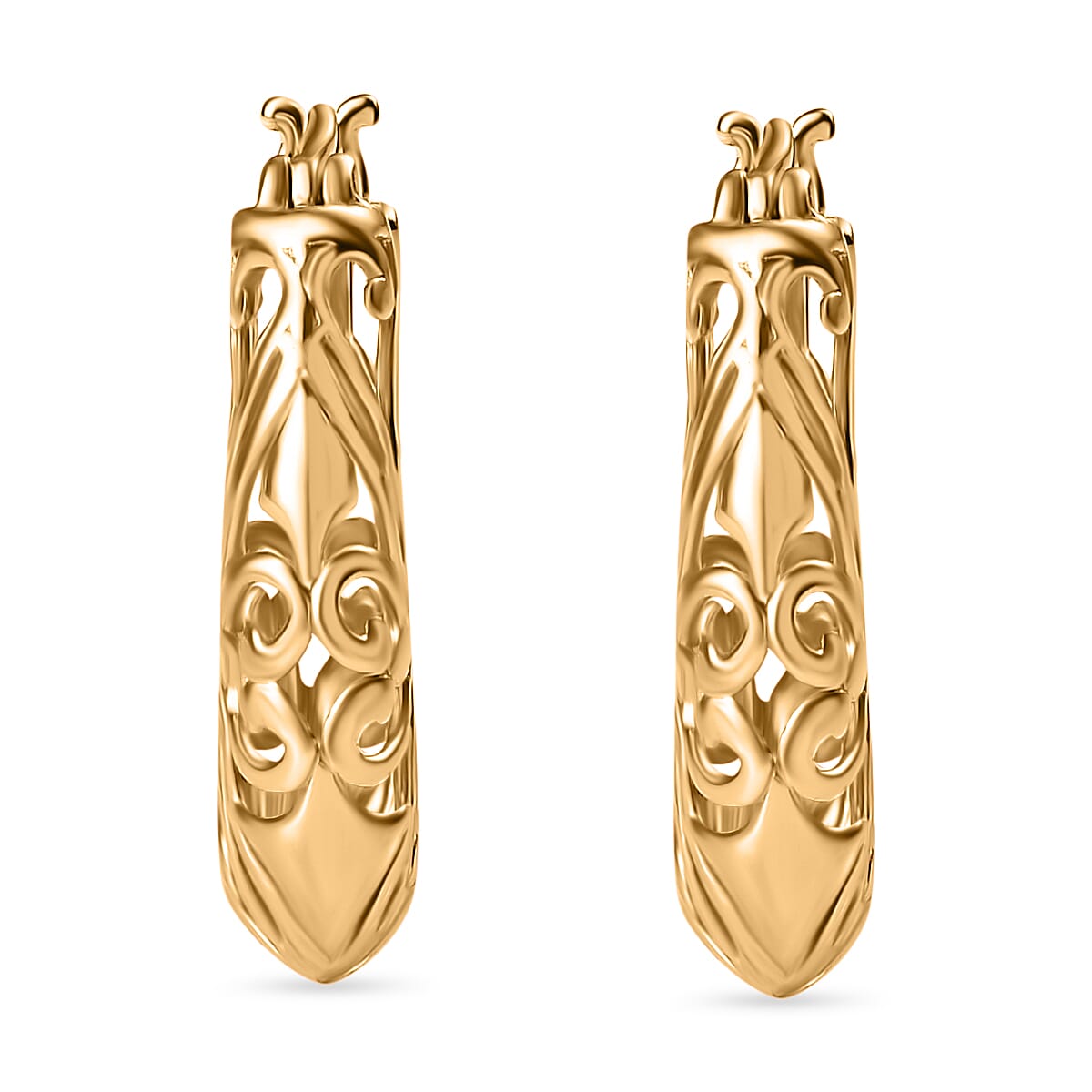 Karis Earrings in Platinum Bond
