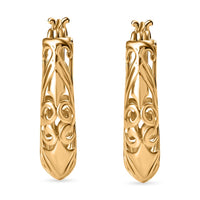 Karis Earrings in Platinum Bond