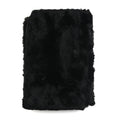NYC CLOSEOUT Black Faux Fur Stole (72"x28") - Sticky add to cart bar