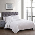 The Nesting Company- Birch 3 Piece Queen Quilt Set White - Sticky add to cart bar
