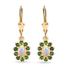 Ethiopian Welo Opal & Chrome Diopside