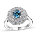 Rhapsody 950 Platinum AAAA Santa Maria Aquamarine, Diamond (E-F, VS) Ring (Size 7) 1.62 ctw - Sticky add to cart bar