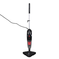 TLV HOMESMART Black Handheld Compact Wet and Dry Vacuum and Steam Cleaner (49.2"x11.8"x9.8")