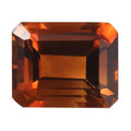 Brazilian Cherry Citrine (Oct 11x9 mm) 4.30 ctw Loose Gemstone - Sticky add to cart bar