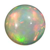 Ethiopian Welo Opal (Rnd 9 mm) 1.51 ctw Loose Gemstone