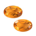 Jalisco Fire Opal Set of 2 (Ovl 6x4 mm) 0.61 ctw Loose Gemstone - Sticky add to cart bar