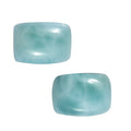 Larimar Set of 2 (Cush 7x5 mm) 2.03 ctw Loose Gemstone - Sticky add to cart bar