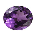 AA Mashamba Amethyst (Ovl 12x10 mm) 3.67 ctw Loose Gemstone - Sticky add to cart bar