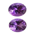 Mashamba Amethyst Set of 2 (Ovl 8x6 mm) 2.28 ctw Loose Gemstone - Sticky add to cart bar