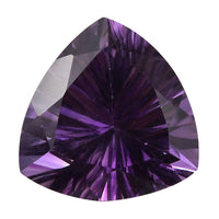 AA Mashamba Amethyst (Trl 12 mm) 4.89 ctw Loose Gemstone