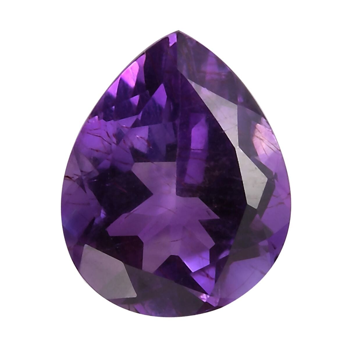 AA Moroccan Amethyst (Pear 10x8 mm) 1.89 ctw Loose Gemstone