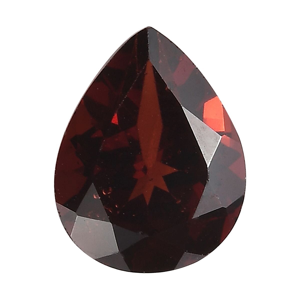Mozambique Garnet (Pear 9x7 mm) 1.62 ctw Loose Gemstone