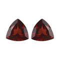 AA Mozambique Garnet Set of 2 (Trl 8 mm) 3.21 ctw Loose Gemstone - Sticky add to cart bar