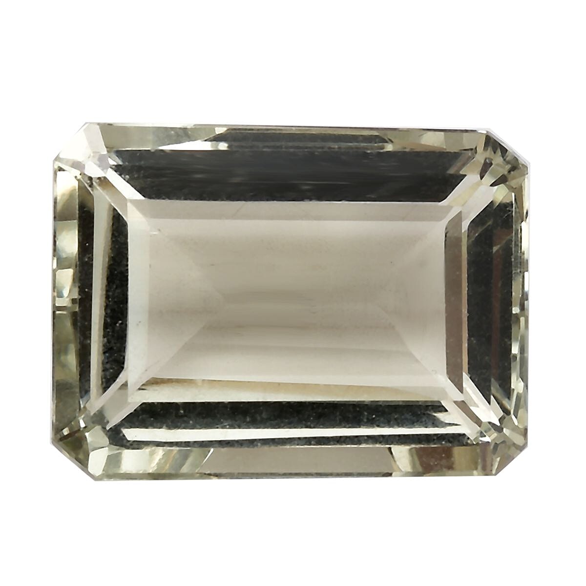 Montezuma Prasiolite (Oct 16x12 mm) 10.16 ctw Loose Gemstone