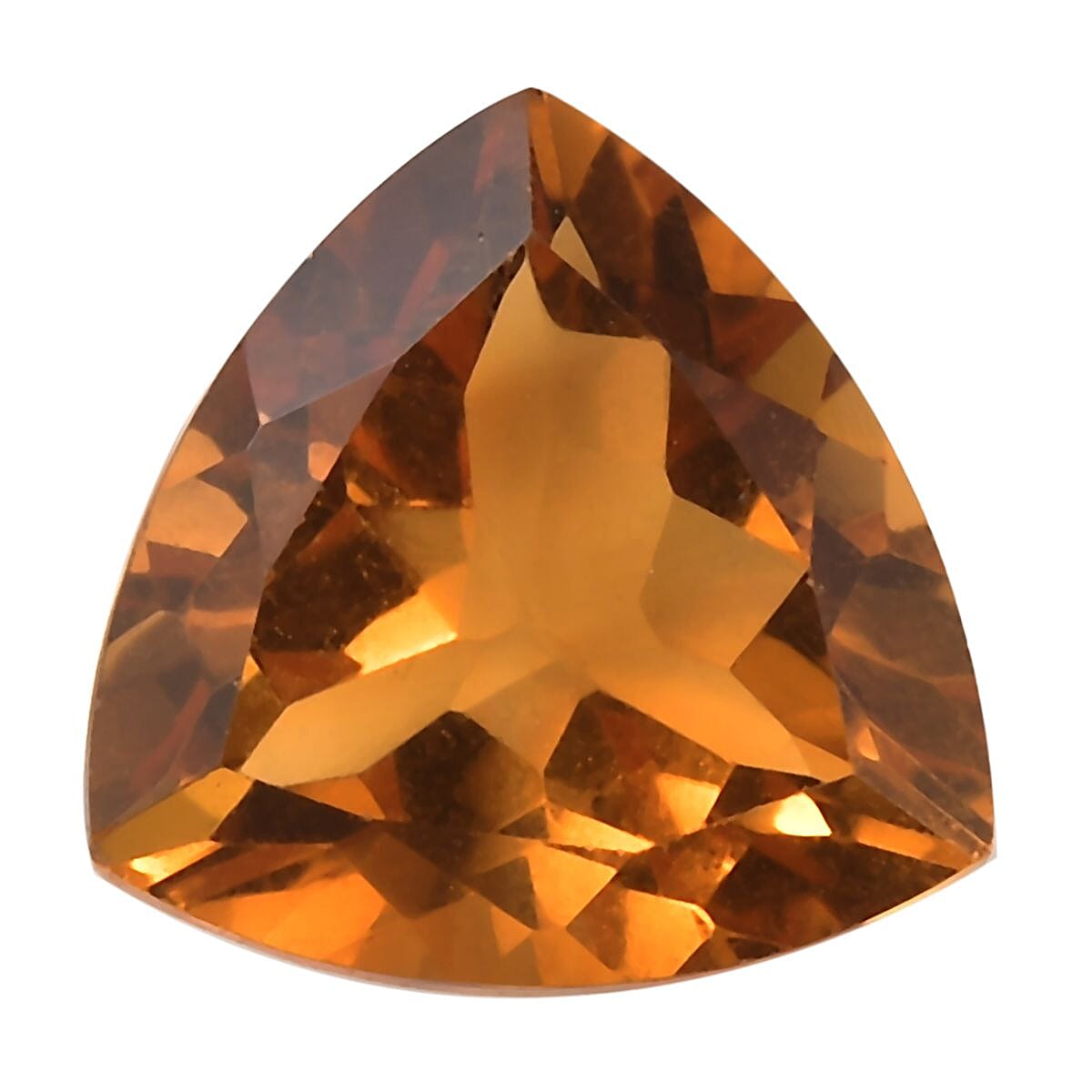AAA Serra Gaucha Citrine (Trl 9 mm) 1.95 ctw Loose Gemstone