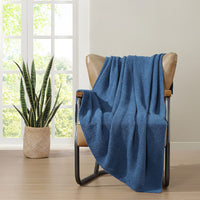 The Nesting Company Eloise 50"x70" Chenille Throw - Lavender