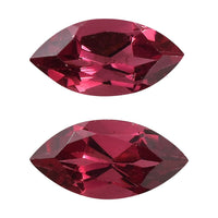 AA Tanzanian Wine Garnet Set of 2 (Mrq 8x4 mm) 1.11 ctw Loose Gemstone