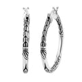 21st Apr TLV Bali Legacy Sterling Silver Tulang Naga Hoop Earrings (7.81 g) - Sticky add to cart bar