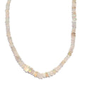 Ethiopian Welo Opal Beaded 28.90 ctw Necklace 18 Inches in Rhodium Over Sterling Silver - Sticky add to cart bar