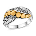 Doorbuster Bali Legacy 22K Vermeil YG Over and Sterling Silver Ring 5.90 Grams - Sticky add to cart bar
