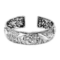 Bali Legacy Sea Safari Bangle Bracelet in Sterling Silver (7.25 In) 31.70 Grams - Sticky add to cart bar