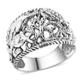 Doorbuster Bali Legacy Sterling Silver Sea Safari Ring (Size 8.0) (5.16 g) - Sticky add to cart bar