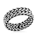 Doorbuster Bali Legacy Sterling Silver Tulang Naga Ring (Size 12.0) (14.06 g) - Sticky add to cart bar