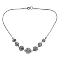 Doorbuster Bali Legacy Sterling Silver Dragon Necklace 20 Inches 35.67 Grams - Sticky add to cart bar