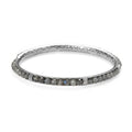 Kuisa Rainbow Moonstone 20.65 ctw Bangle Bracelet in Stainless Steel (7.25 In) - Sticky add to cart bar