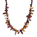 Mookite and Orissa Rhodolite Garnet 275.75 ctw Necklace 20 Inches in Platinum Bond - Sticky add to cart bar