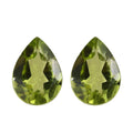AA Peridot Set of 2 (Pear 7x5 mm) 1.41 ctw - Sticky add to cart bar