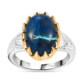 Table Mountain Shadowkite Mystic Forest Ring in 14K YG Over and Sterling Silver (Size 7.0) 6.50 ctw - Sticky add to cart bar