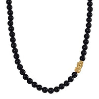Peach Fresh Water Pearl Necklace in 18K Vermeil YG Over Sterling Silver (18 Inches) 68.00 ctw