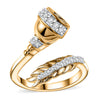 Yellow Gold Over Sterling Silver
