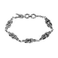 Bali Legacy Filigree Chain Bracelet in Sterling Silver (6.50-8.0In) 17.75 Grams - Sticky add to cart bar