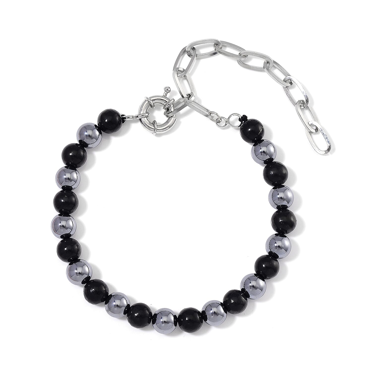 Terahertz, Shungite Dog Collars (8-12 Inches) (Size XS) in Silvertone 80.00 ctw