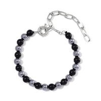 Terahertz, Shungite Dog Collars (8-12 Inches) (Size XS) in Silvertone 80.00 ctw