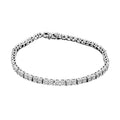 Diamond 0.50 ctw Tennis Bracelet in Sterling Silver (7.00 In) - Sticky add to cart bar