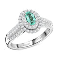 Rhapsody 950 Platinum AAAA Paraiba Tourmaline, Diamond (E-F, VS) Ring (Size 10.0) (7.85 g) 1.49 ctw - Sticky add to cart bar