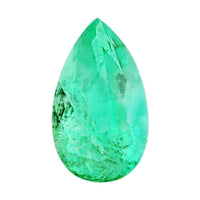 Certified & Appraised AAAA Boyaca Colombian Emerald (Pear Free Size) 7.36 ctw