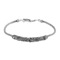 Bali Legacy Sterling Silver Turtle Bracelet (8.00 In) (12.50 g) - Sticky add to cart bar