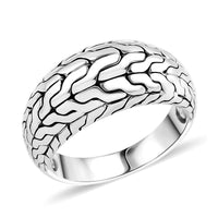 Bali Legacy Sterling Silver Tulang Naga Ring (Size 10.0) (8.90 g)