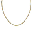 3.15mm Diamond-cut Ice Chain Necklace in 14K White and Yellow Gold 20 Inches 14.4 Grams - Sticky add to cart bar