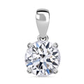 SGL Certified Luxuriant Lab Grown Diamond G-H VS 2.00 ctw Solitaire Pendant in 950 Platinum - Sticky add to cart bar