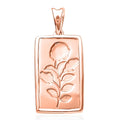 18K Vermeil RG Over Sterling Silver Pendant (1.92 g) - Sticky add to cart bar