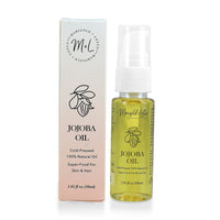 Marigold and Lotus Cold-Pressed Virgin Carrier Jojoba Oil 1.01oz
