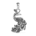 Bali Legacy Peacock Pendant without Chain in Sterling Silver 4.05 Grams - Sticky add to cart bar