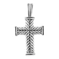 Bali Legacy Cross Pendant without Chain in Sterling Silver 5.90 Grams - Sticky add to cart bar