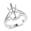 Luxuriant  Ring in 10K White Gold (Size 8.0) 3.65 Grams - Sticky add to cart bar